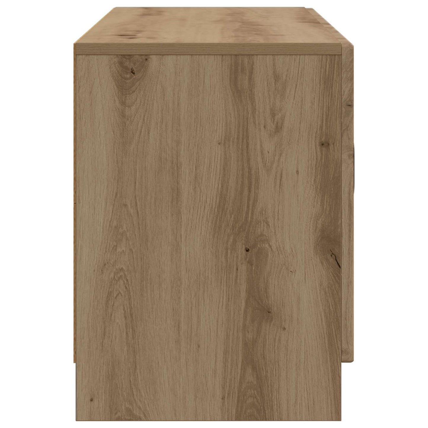Televizní Skříň 99 X 34,5 X 47 Cm Dub Artisan Kompozitní Dřevo