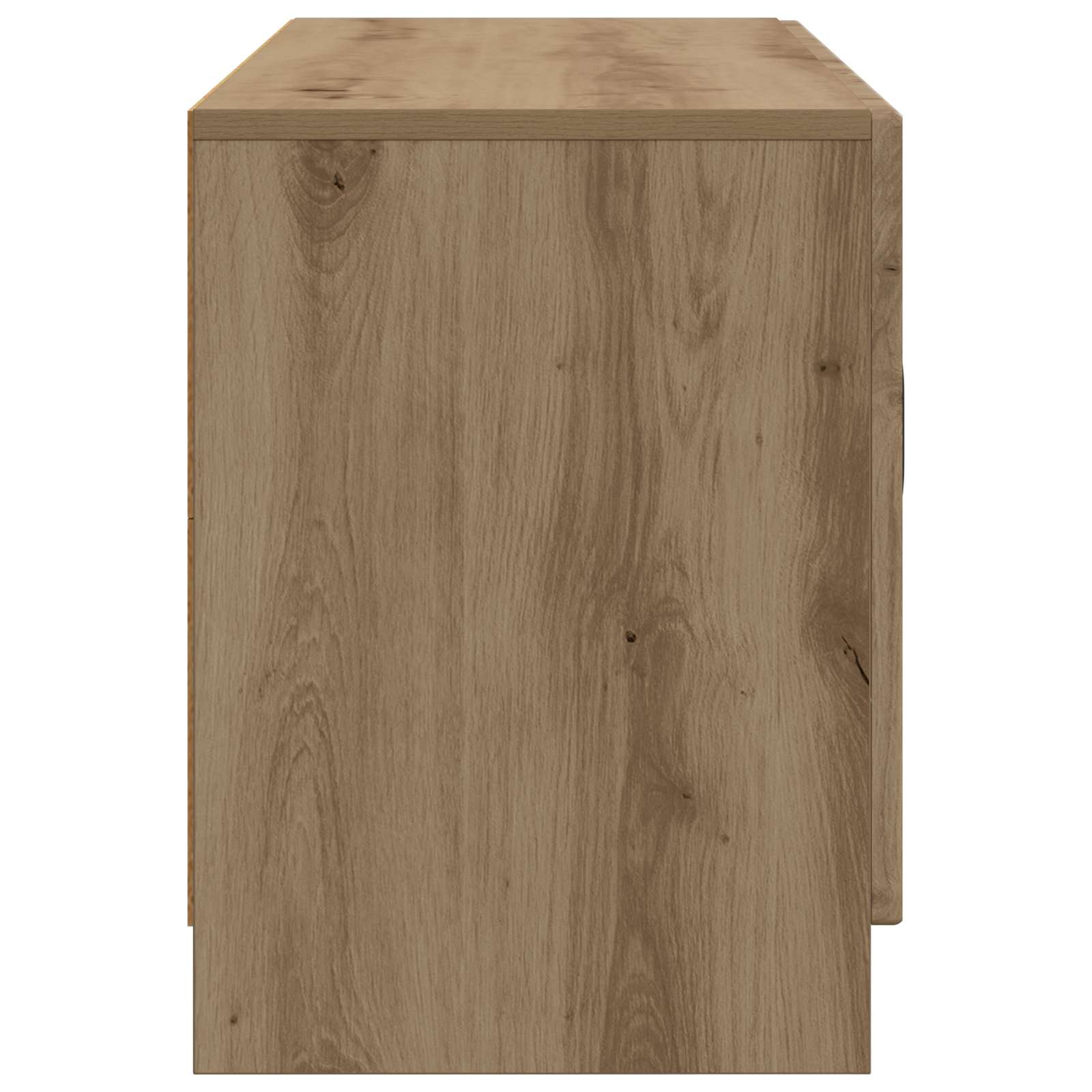 Televizní Skříň 99 X 34,5 X 47 Cm Dub Artisan Kompozitní Dřevo