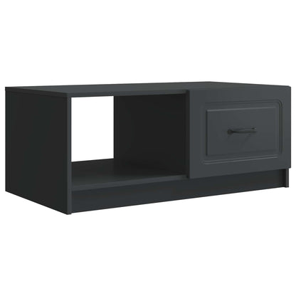 Konferenční Stolek Černá 90 X 50 X 37 Cm Kompozitní Dřevo