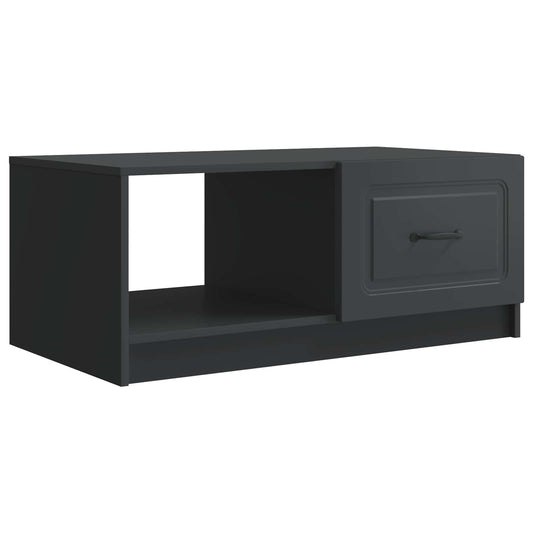 Konferenční Stolek Černá 90 X 50 X 37 Cm Kompozitní Dřevo
