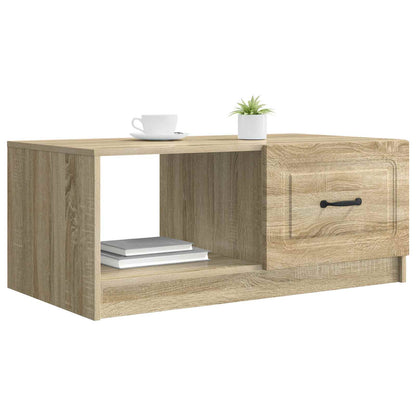 Konferenční Stolek Dub Sonoma 90 X 50 X 37 Cm Kompozitní Dřevo
