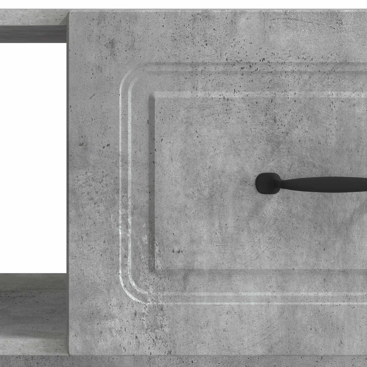 Konferenční Stolek Betonově Šedá 90 X 50 X 37 Cm