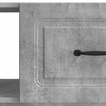 Konferenční Stolek Betonově Šedá 90 X 50 X 37 Cm