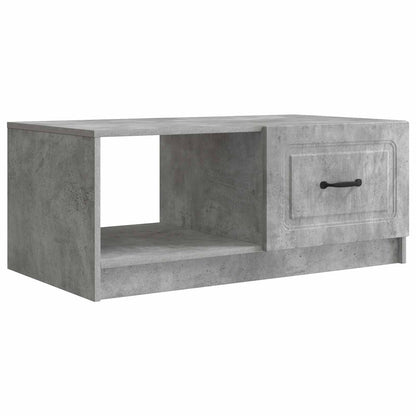 Konferenční Stolek Betonově Šedá 90 X 50 X 37 Cm