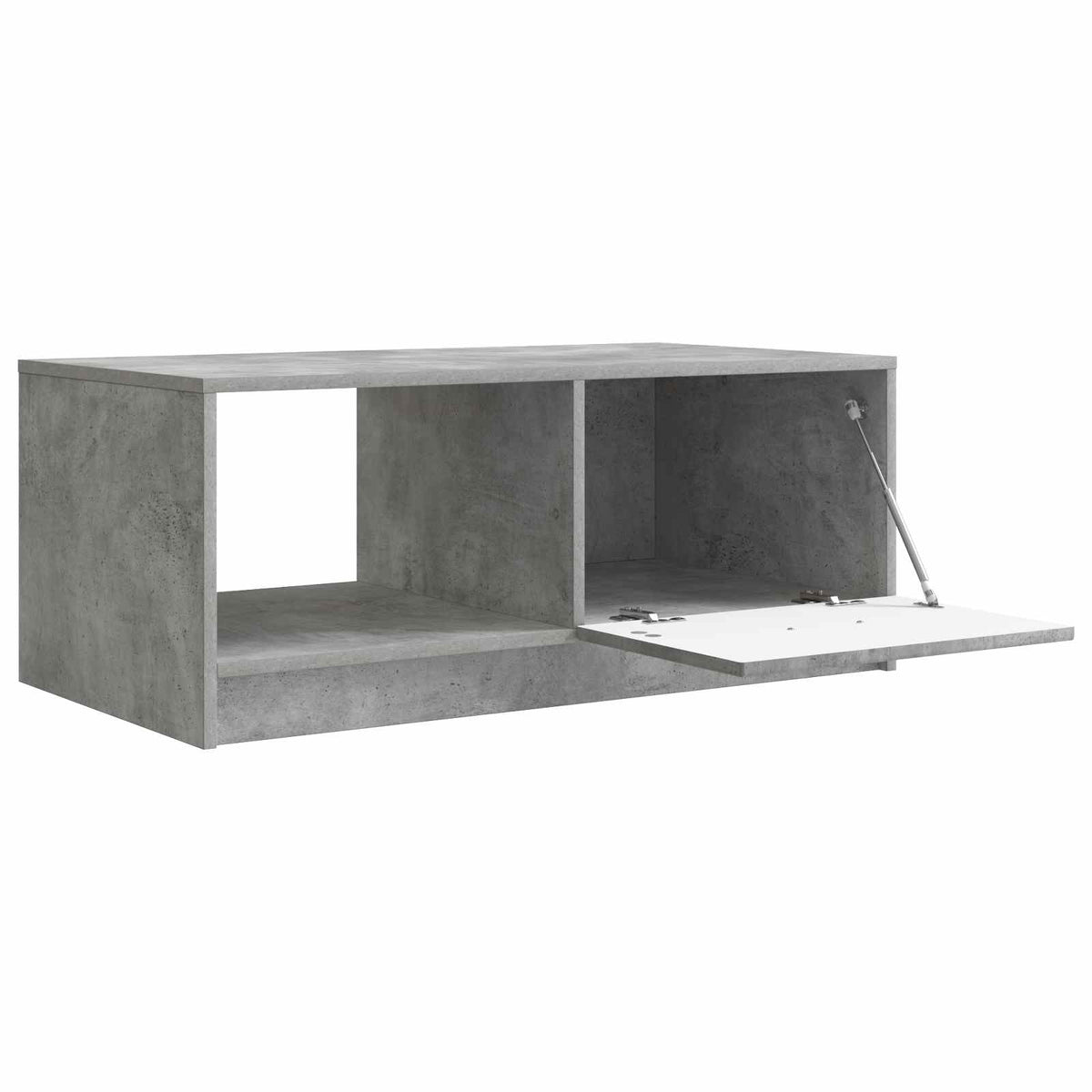 Konferenční Stolek Betonově Šedá 90 X 50 X 37 Cm