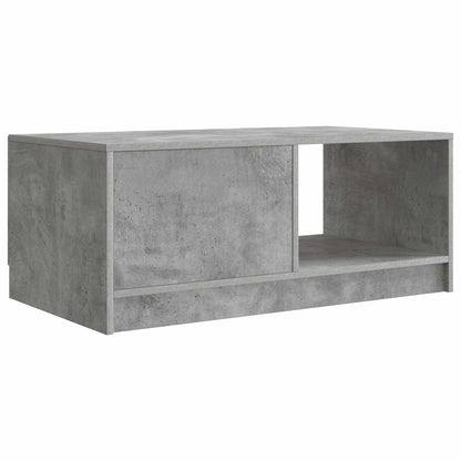 Konferenční Stolek Betonově Šedá 90 X 50 X 37 Cm