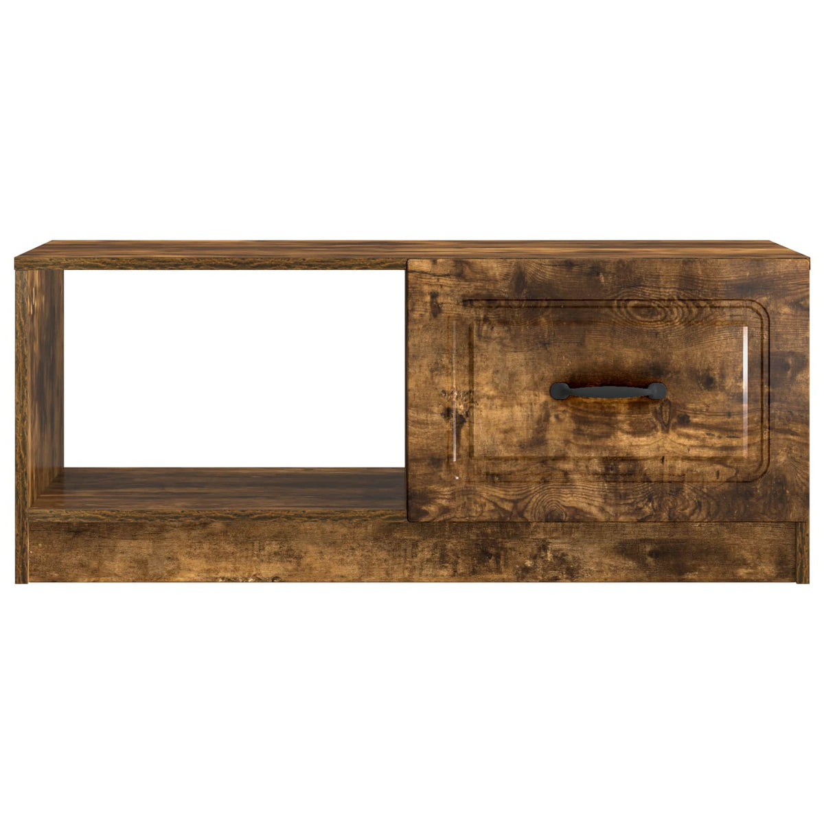 Konferenční Stolek Kouřový Dub 90 X 50 X 37 Cm Kompozitní Dřevo