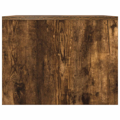 Konferenční Stolek Kouřový Dub 90 X 50 X 37 Cm Kompozitní Dřevo