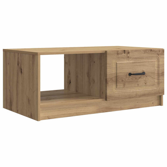 Konferenční Stolek Dub Artisan 90 X 50 X 37 Cm Kompozitní Dřevo