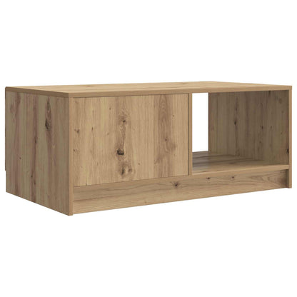 Konferenční Stolek Dub Artisan 90 X 50 X 37 Cm Kompozitní Dřevo