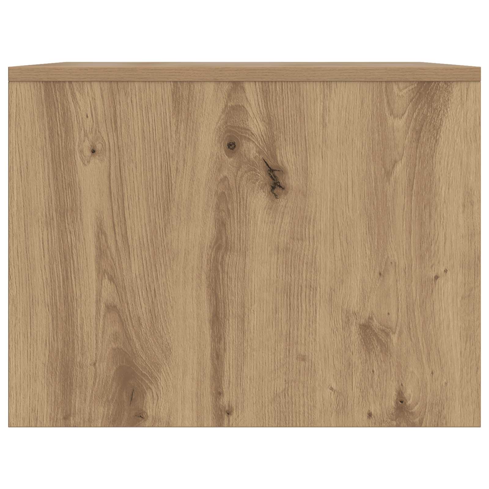 Konferenční Stolek Dub Artisan 90 X 50 X 37 Cm Kompozitní Dřevo