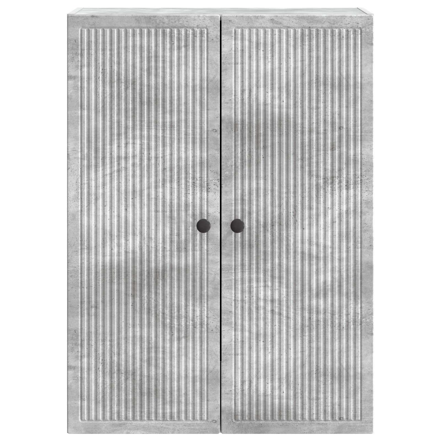 Nástěnná Skříň Betonově Šedá 66 X 34,5 X 90 Cm Kompozitní Dřevo