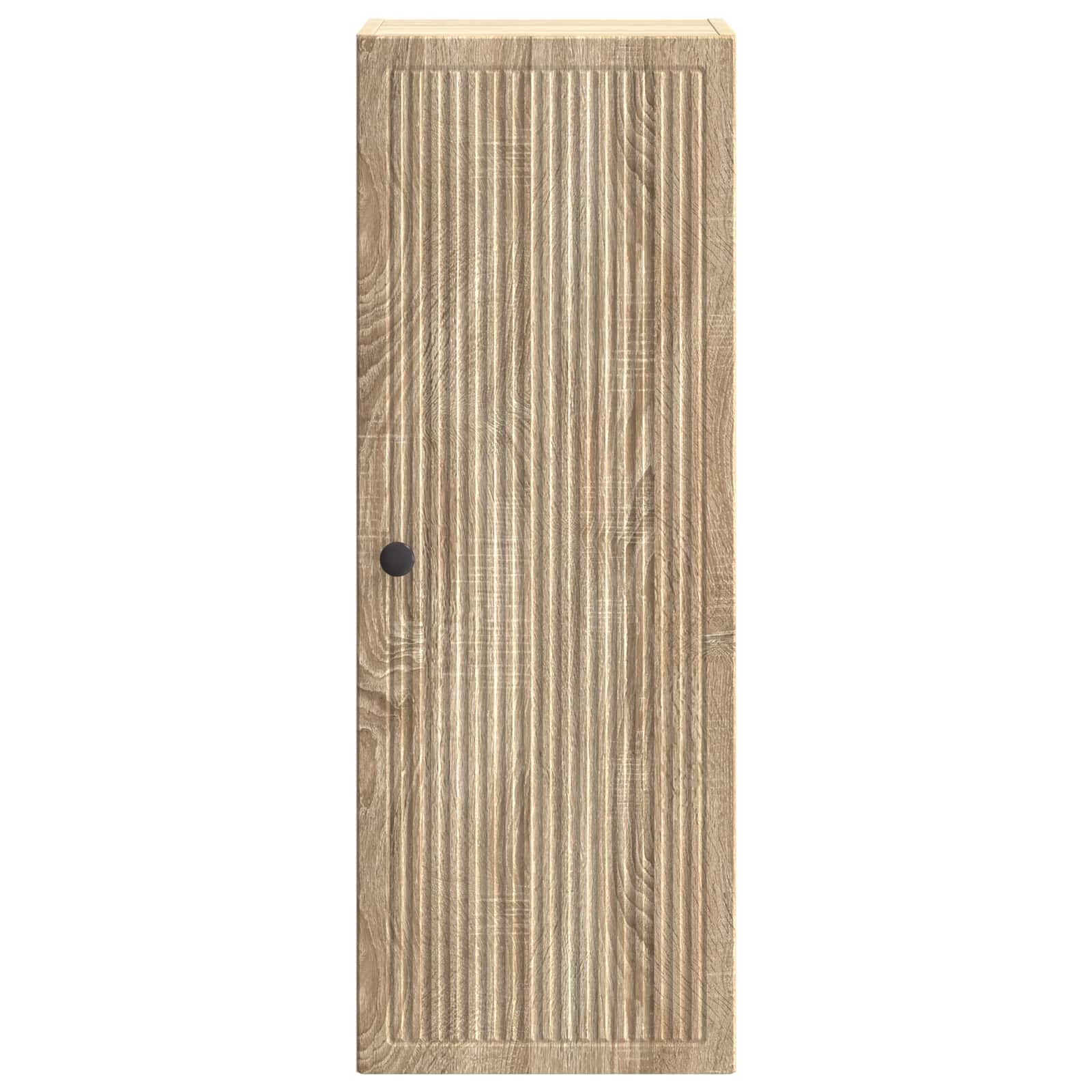 Nástěnná Skříň Dub Sonoma 33 X 34,5 X 90 Cm Kompozitní Dřevo