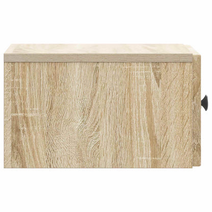 Nástěnný Noční Stolek 2 Pcs Dub Sonoma 33 X 34,5 X 20 Cm