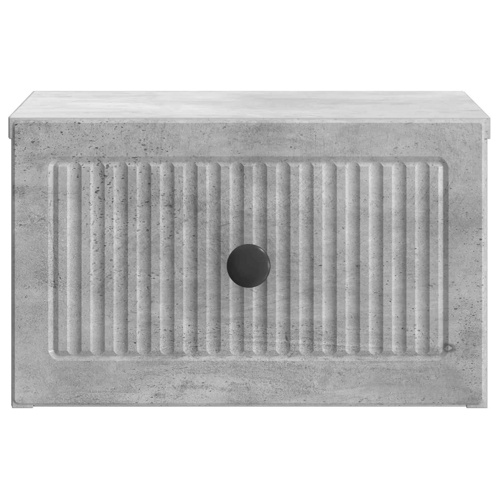 Nástěnný Noční Stolek 2 Pcs Betonově Šedá 33 X 34,5 X 20 Cm