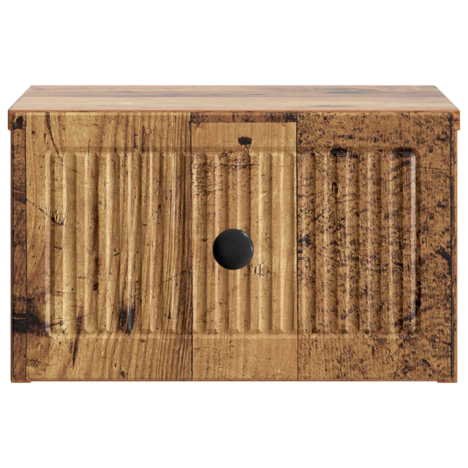 Nástěnný Noční Stolek 2 Pcs Staré Dřevo 33 X 34,5 X 20 Cm