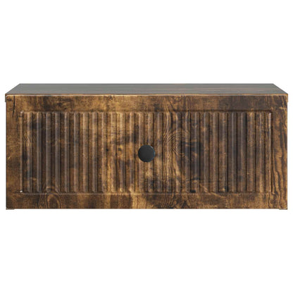Noční Skříňka Se Zásuvkou 2 Pcs Kouřový Dub 49 X 34,5 X 20 Cm