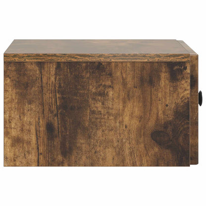 Noční Skříňka Se Zásuvkou 2 Pcs Kouřový Dub 49 X 34,5 X 20 Cm