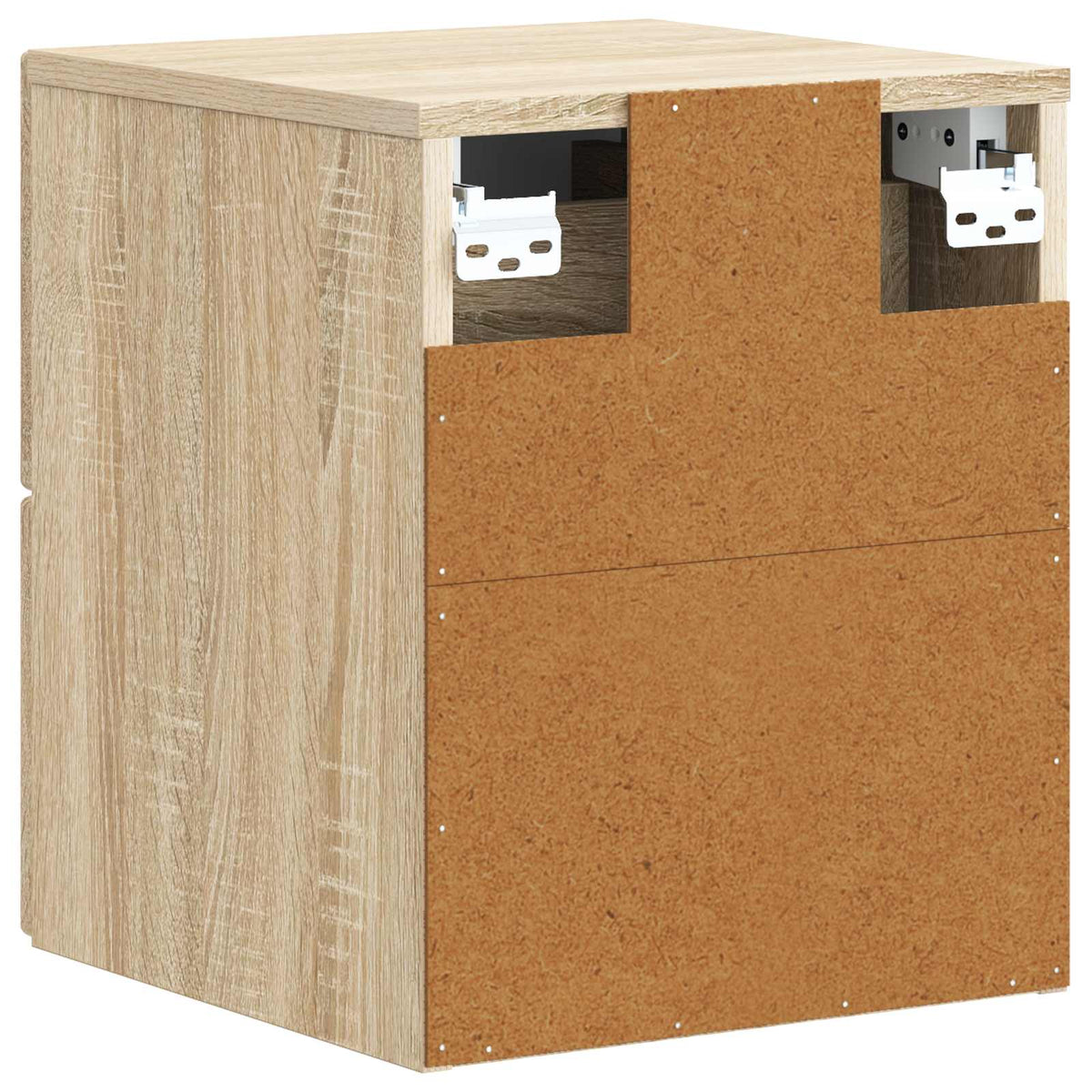 Nástěnný Noční Stolek 2 Pcs Dub Sonoma 33 X 34,5 X 40 Cm