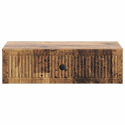 Nástěnný Boční Stůl Staré Dřevo 59 X 34,5 X 17 Cm