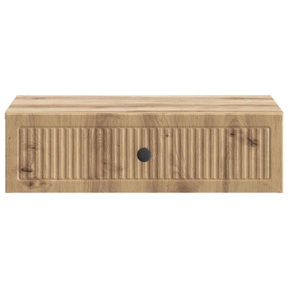 Nástěnný Boční Stůl 59 X 34,5 X 17 Cm Kompozitní Dřevo