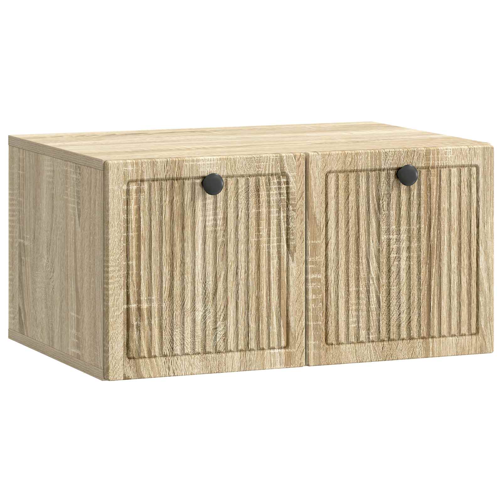 Nástěnná Tv Skříň Dub Sonoma 59,5 X 41 X 30 Cm Kompozitní Dřevo
