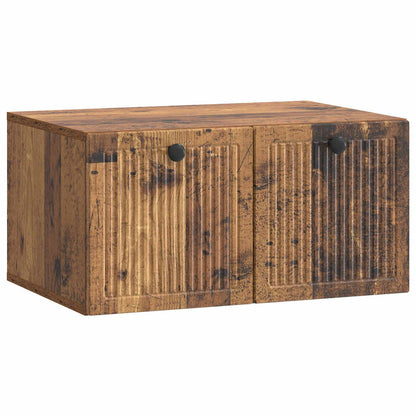 Nástěnná Tv Skříň Nástěnný Staré Dřevo 59,5 X 41 X 30 Cm