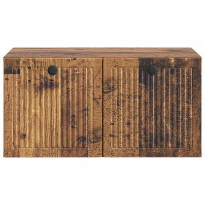 Nástěnná Tv Skříň Nástěnný Staré Dřevo 59,5 X 41 X 30 Cm