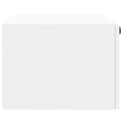 Nástěnná Tv Skříň Bílá 78,5 X 41 X 30 Cm Kompozitní Dřevo
