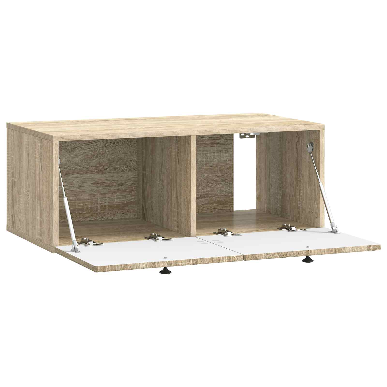 Nástěnná Tv Skříň Dub Sonoma 78,5 X 41 X 30 Cm Kompozitní Dřevo