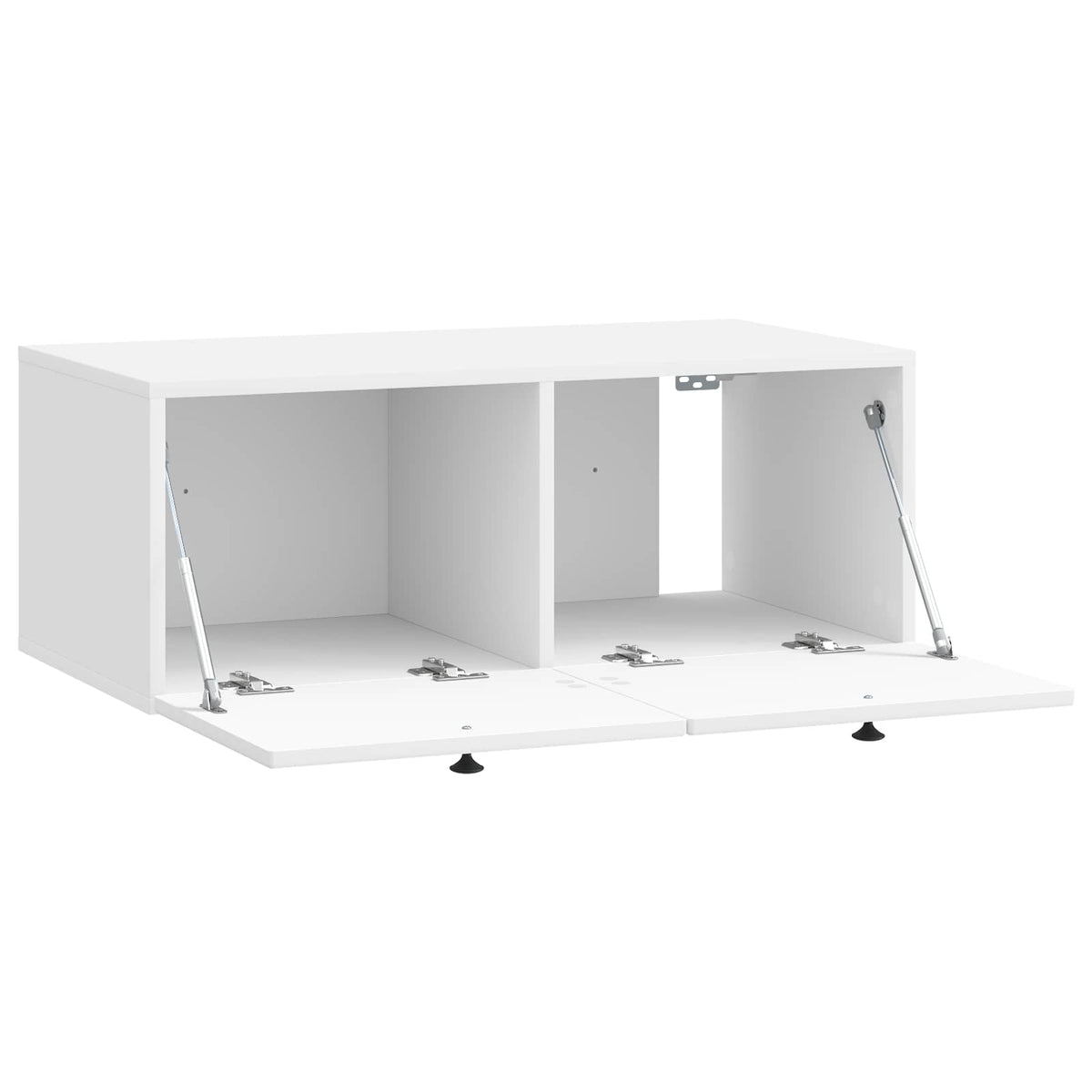 Nástěnná Tv Skříň Bílá S Vysokým Leskem 78,5 X 41 X 30 Cm