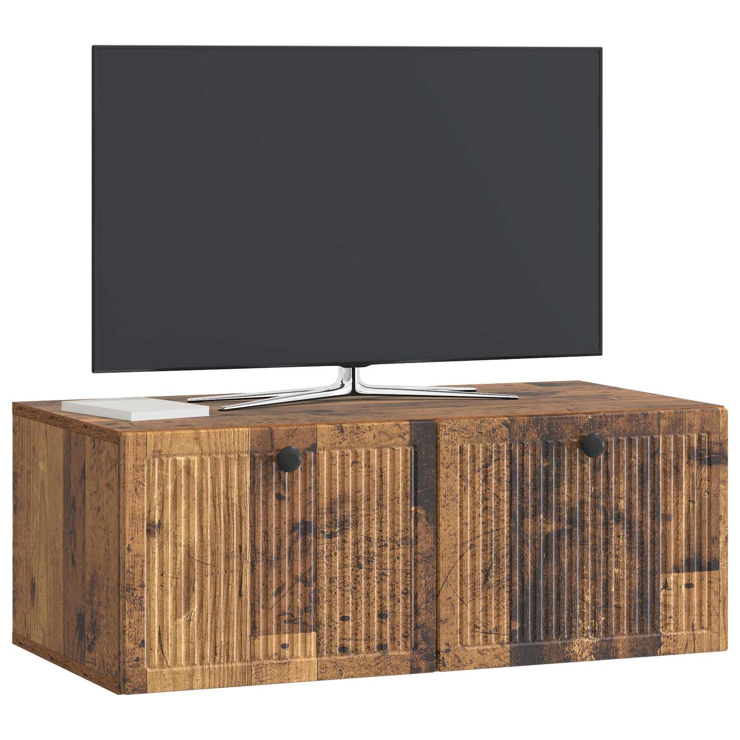Nástěnná Tv Skříň Nástěnný Staré Dřevo 78,5 X 41 X 30 Cm