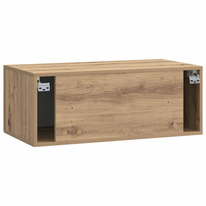 Nástěnná Tv Skříň 78,5 X 41 X 30 Cm Dub Artisan