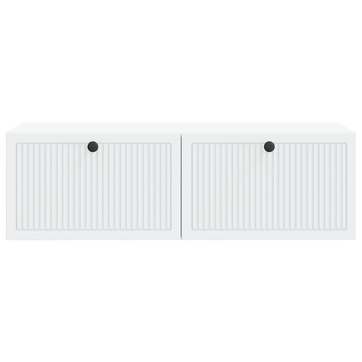 Nástěnná Tv Skříň Bílá 98 X 41 X 30 Cm Kompozitní Dřevo