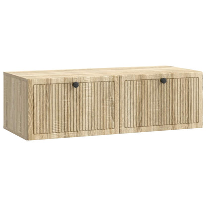 Nástěnná Tv Skříň Dub Sonoma 98 X 41 X 30 Cm Kompozitní Dřevo