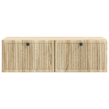 Nástěnná Tv Skříň Dub Sonoma 98 X 41 X 30 Cm Kompozitní Dřevo