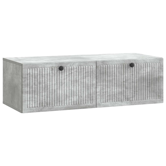 Nástěnná Tv Skříň Nástěnný Betonově Šedá 98 X 41 X 30 Cm