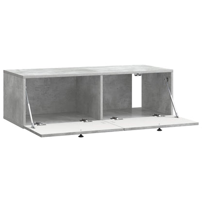 Nástěnná Tv Skříň Nástěnný Betonově Šedá 98 X 41 X 30 Cm
