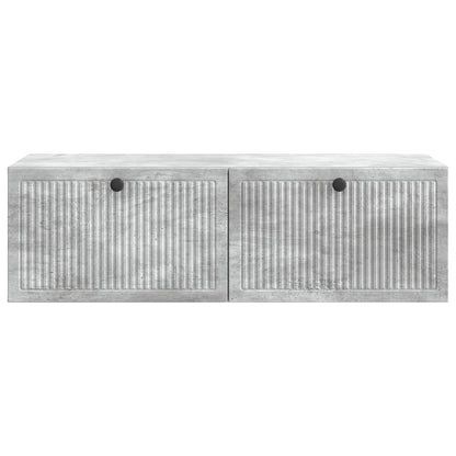 Nástěnná Tv Skříň Nástěnný Betonově Šedá 98 X 41 X 30 Cm