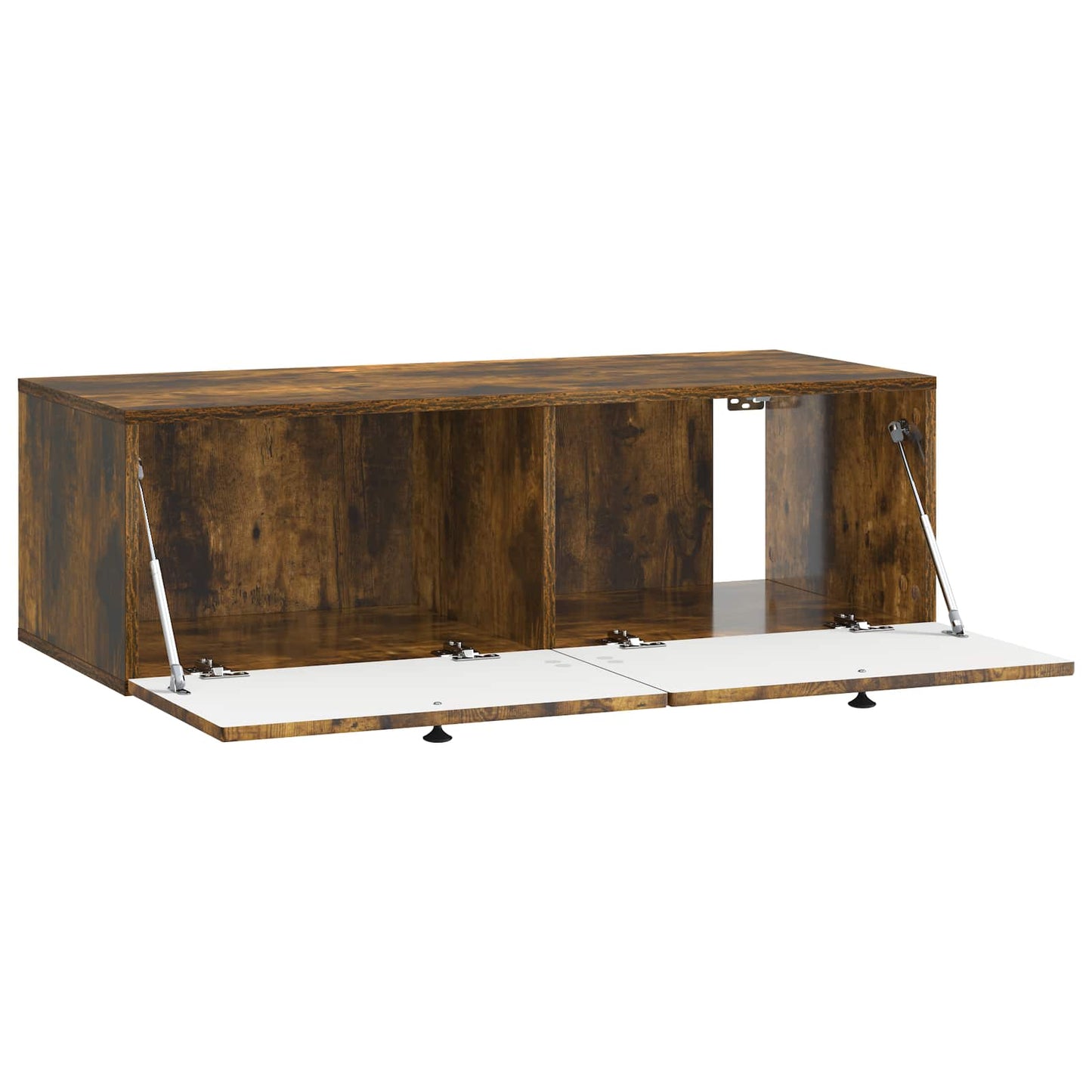 Nástěnná Tv Skříň Kouřový Dub 98 X 41 X 30 Cm Kompozitní Dřevo