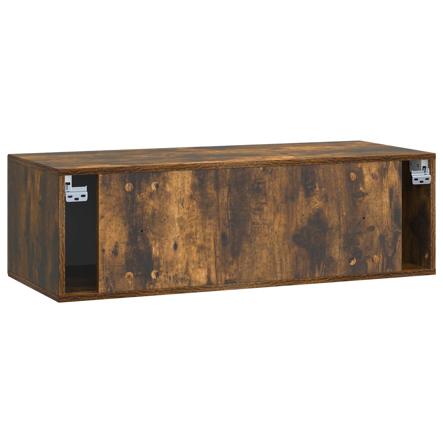 Nástěnná Tv Skříň Kouřový Dub 98 X 41 X 30 Cm Kompozitní Dřevo