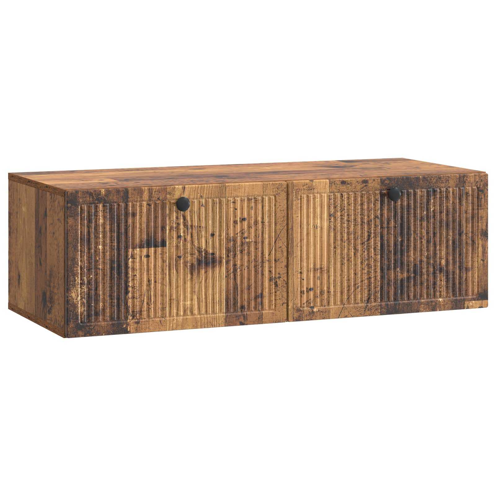 Nástěnná Tv Skříň Staré Dřevo 98 X 41 X 30 Cm Kompozitní Dřevo