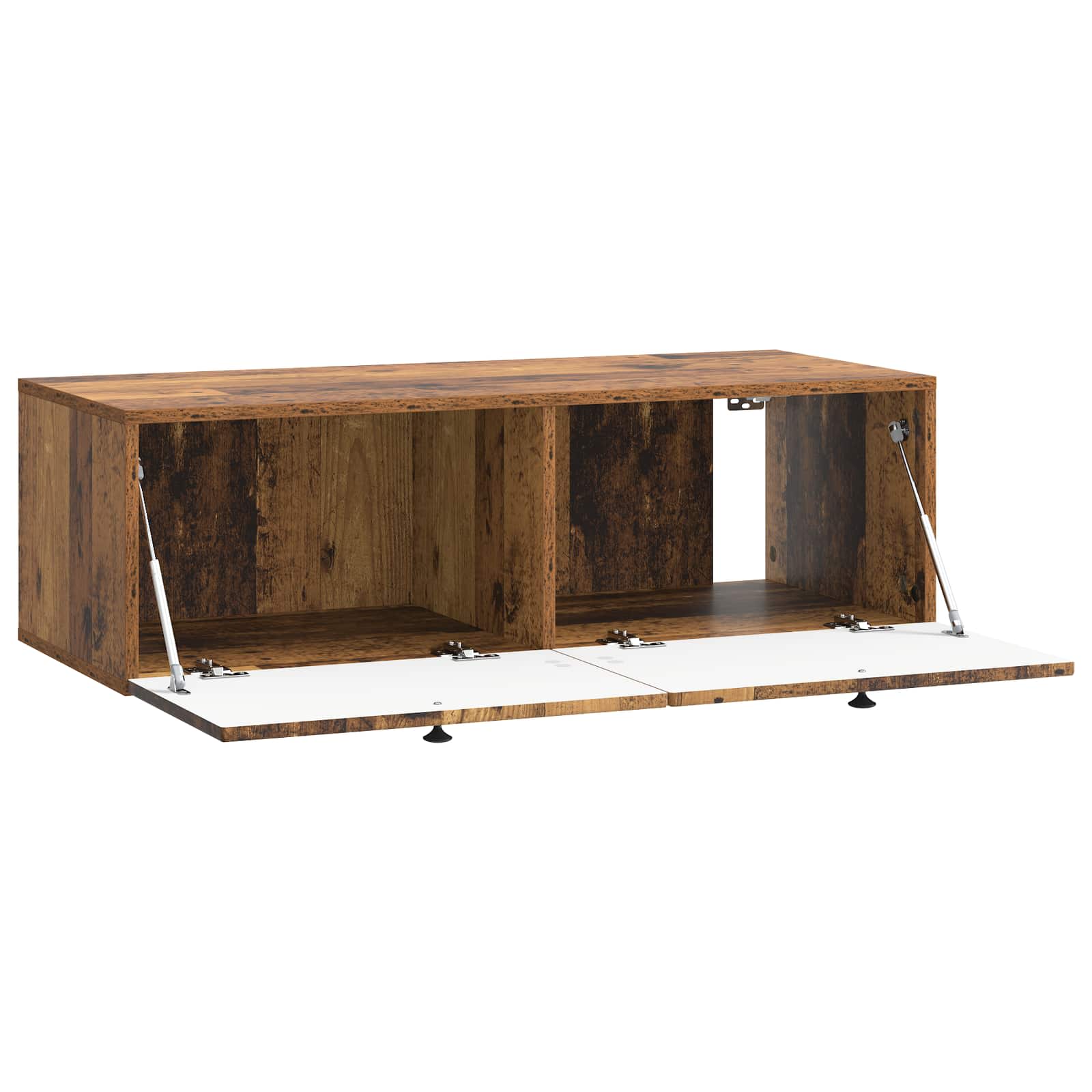 Nástěnná Tv Skříň Staré Dřevo 98 X 41 X 30 Cm Kompozitní Dřevo