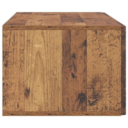 Nástěnná Tv Skříň Staré Dřevo 98 X 41 X 30 Cm Kompozitní Dřevo