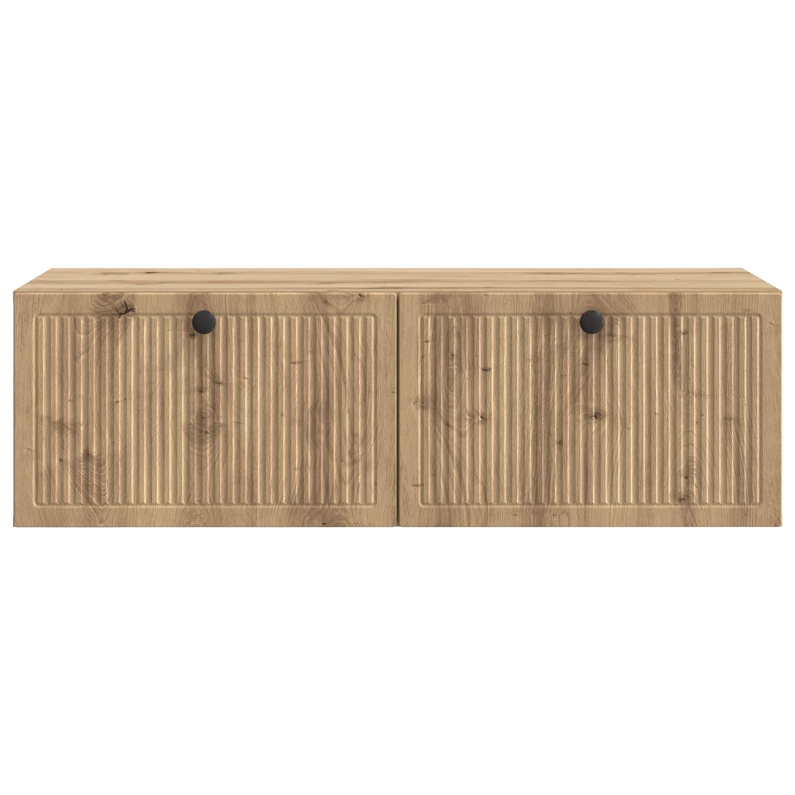 Nástěnná Tv Skříň 98 X 41 X 30 Cm Dub Artisan Kompozitní Dřevo