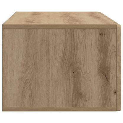 Nástěnná Tv Skříň 98 X 41 X 30 Cm Dub Artisan Kompozitní Dřevo
