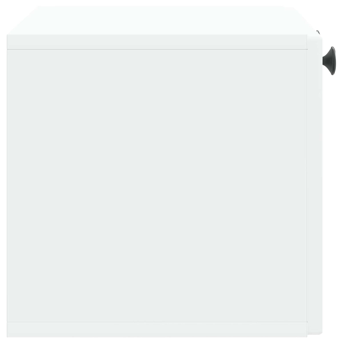 Nástěnná Tv Skříň Bílá 59,5 X 31 X 30 Cm Kompozitní Dřevo