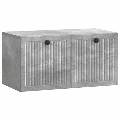 Nástěnná Tv Skříň Nástěnný Betonově Šedá 59,5 X 31 X 30 Cm
