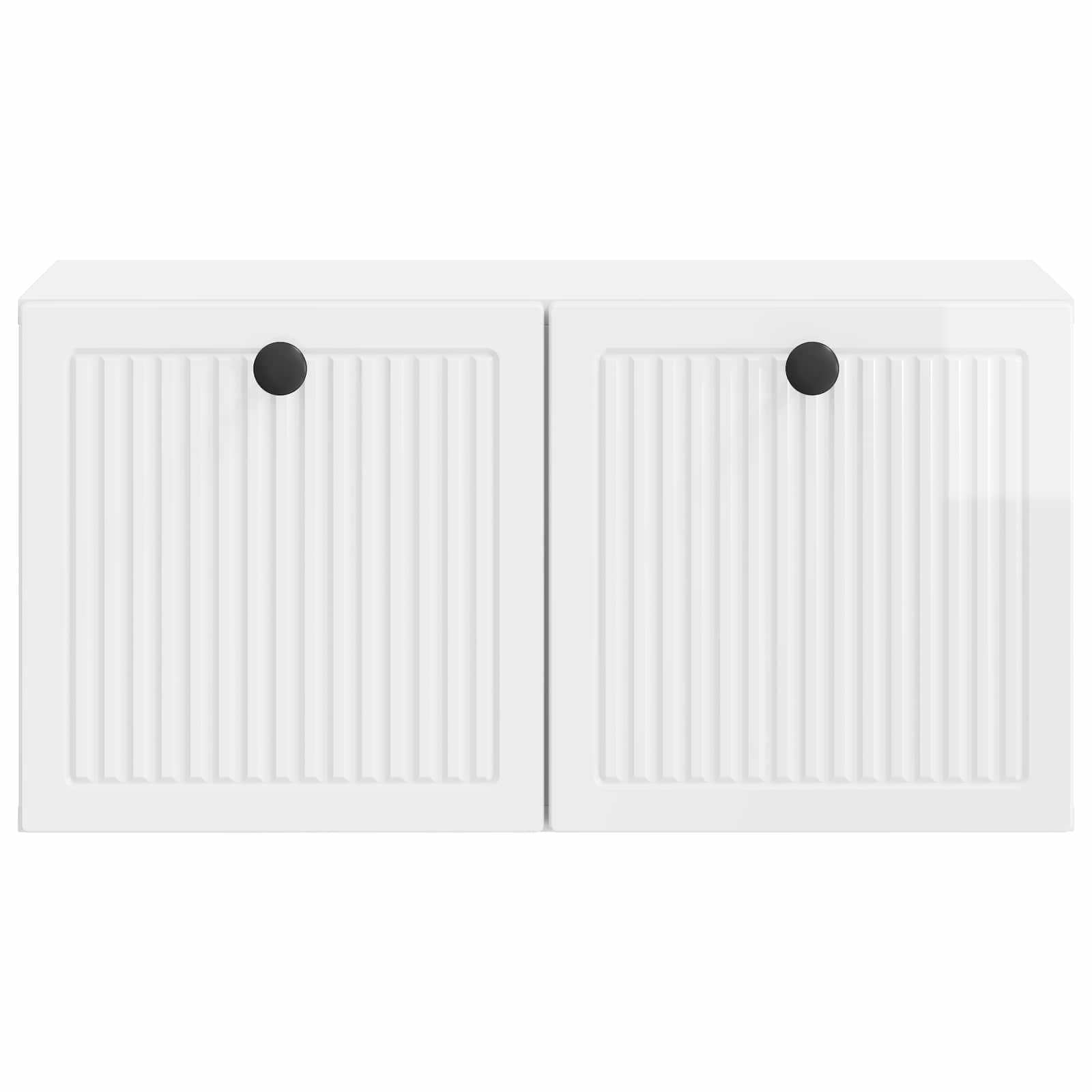 Nástěnná Tv Skříň Bílá S Vysokým Leskem 59,5 X 31 X 30 Cm