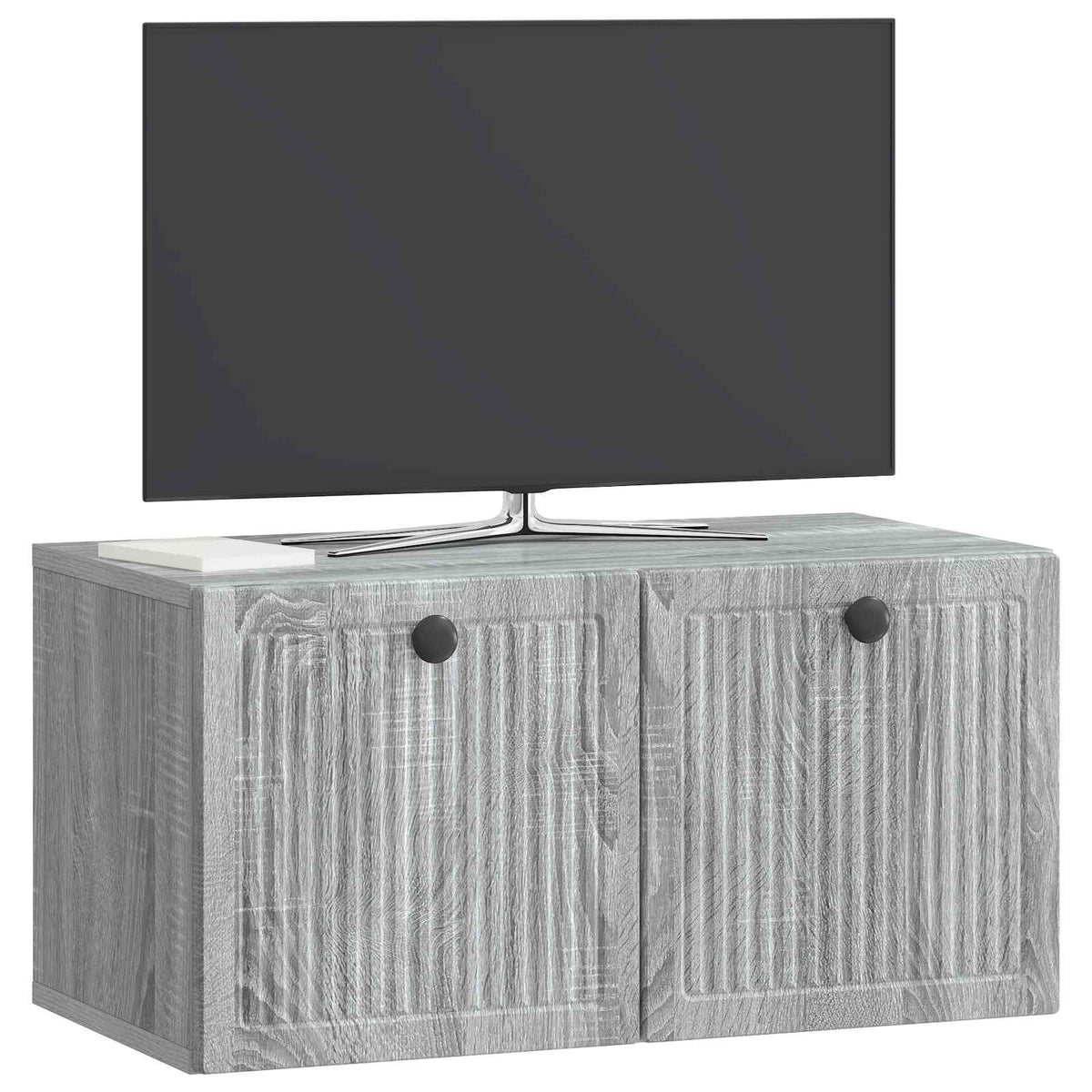 Nástěnná Tv Skříň Nástěnný Šedá Sonoma 59,5 X 31 X 30 Cm